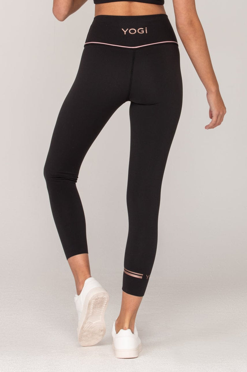 Piping Detail Workout Leggings