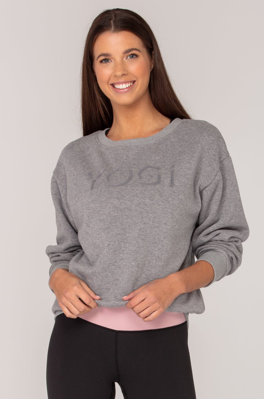 YOGi CloudSoft Fleece Jumper Grey