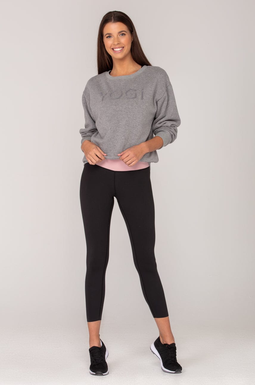 YOGi CloudSoft Fleece Jumper Grey